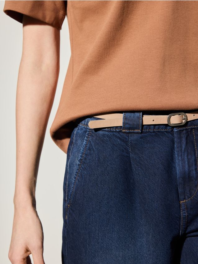 Mohito - Дънки с колан - нави