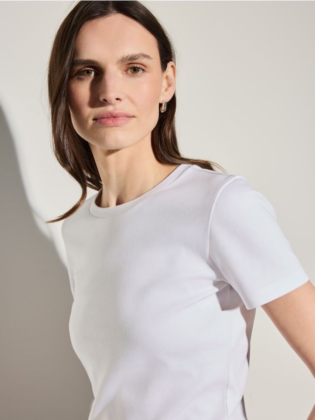 Mohito - Вталена тениска - бяло