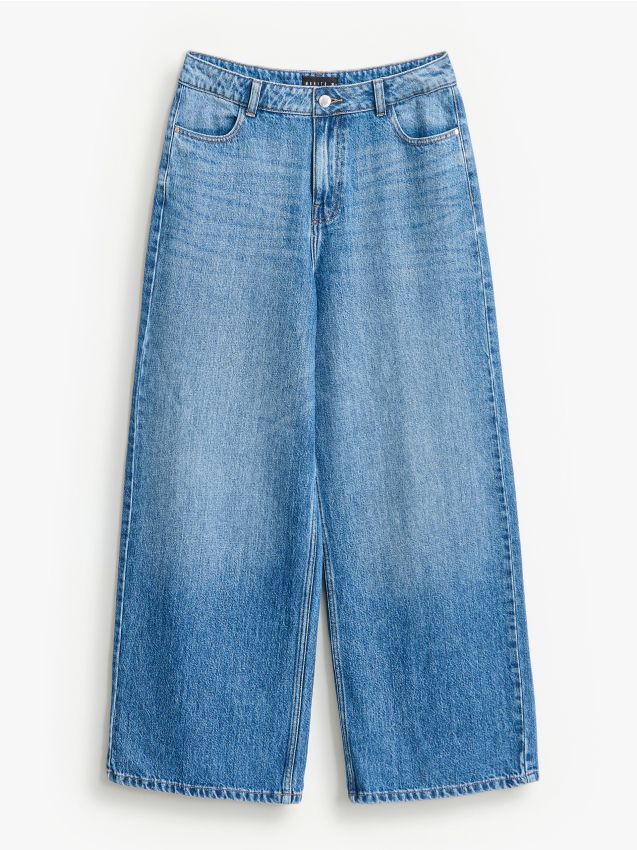 Джинси з широкими штанинами
