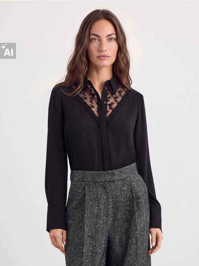Mohito - LADIES` SHIRT - черен