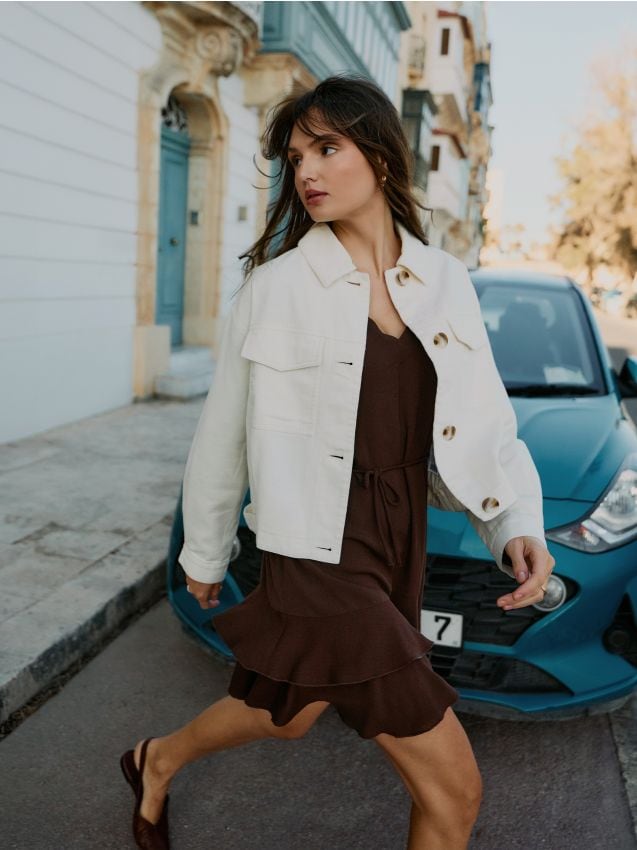 Mohito - Пролетно яке - кремaво