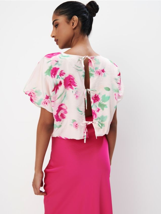 Bluză cu model floral