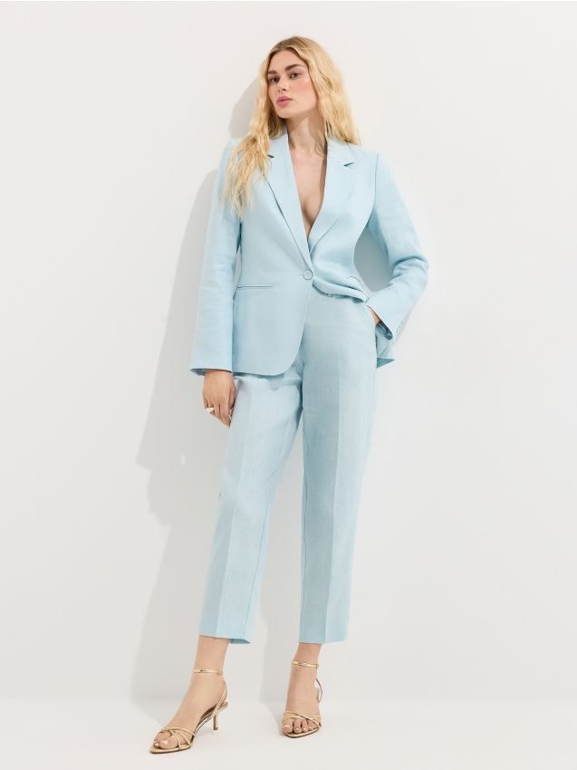 Mohito - Ленен панталон - син