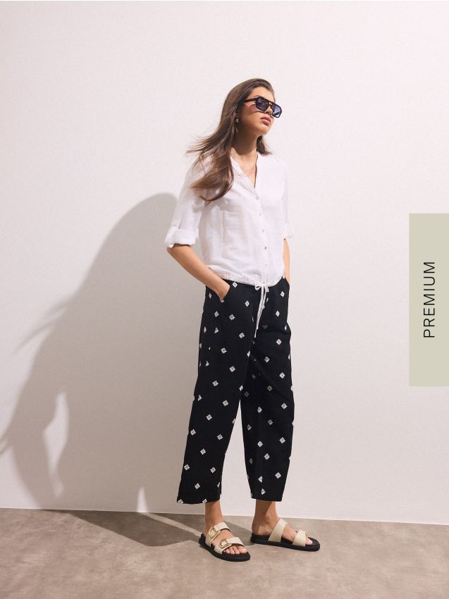 Culotte nohavice - MOHITO