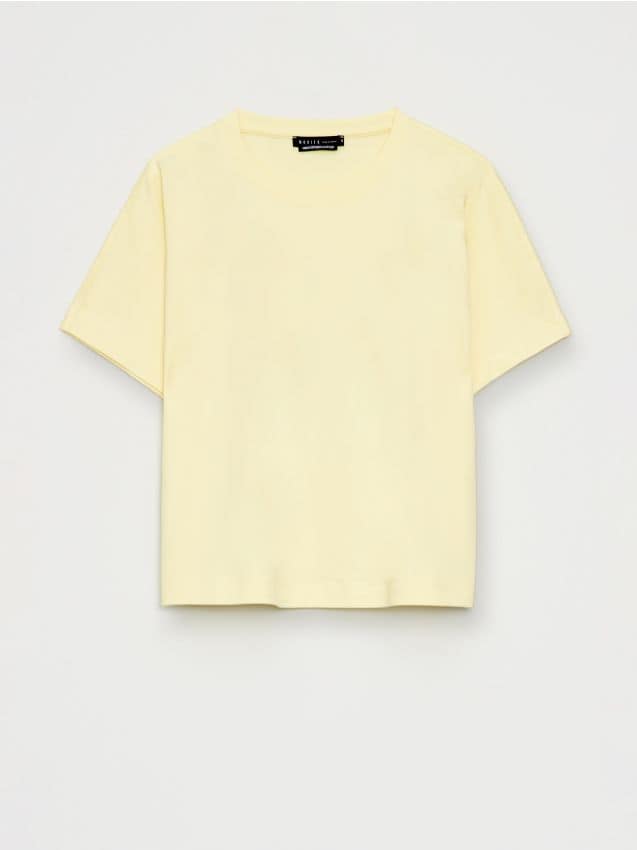 Mohito - Tricou din bumbac - Galben