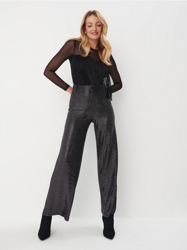 on core pants black XSサイズ Spodnie tapered cargo fit Kolor czarny - SINSAY - 0791Z-99X