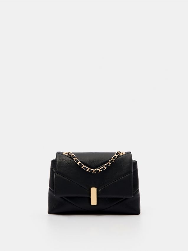 Handtasche mit einer Kette Farbe Schwarz - MOHITO - 7184Y-99X