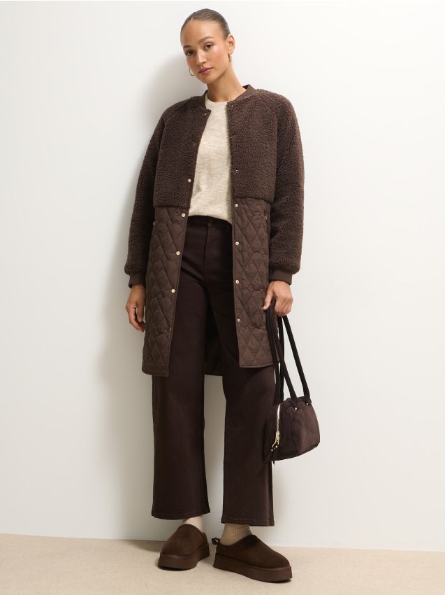 Mohito - Палто - тъмно кафяво