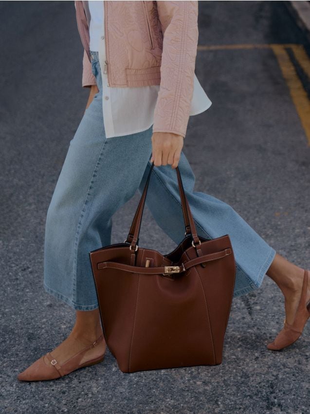 Shopper torba - rjava