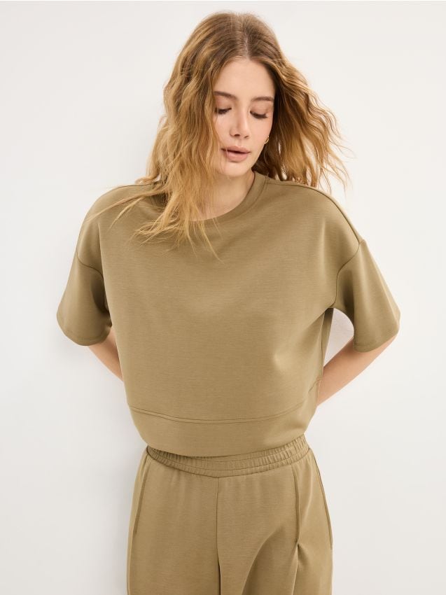 Mohito - Тениска - маслинено зелено