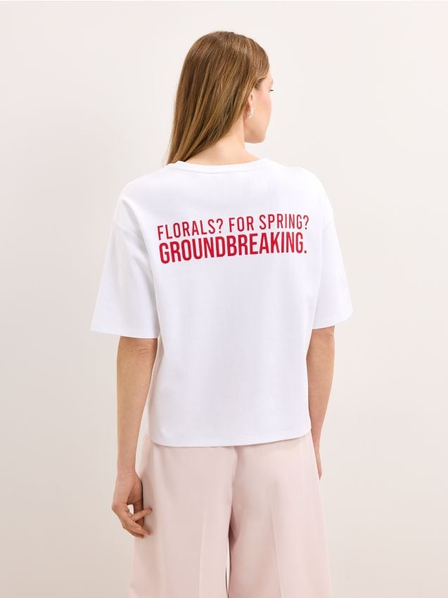 T-shirt cu imprimeu