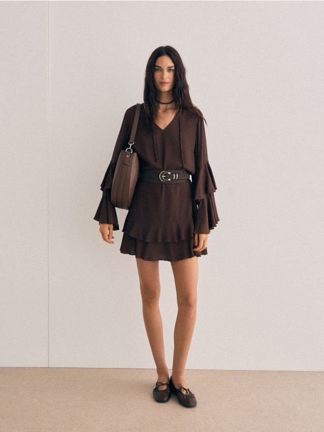 Mohito - Мини рокля - кафяво