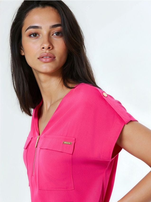 Mohito - Блуза от вискоза - цикламено