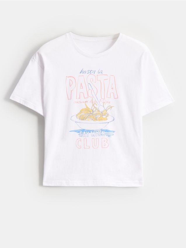 Tricou din bumbac cu imprimeu