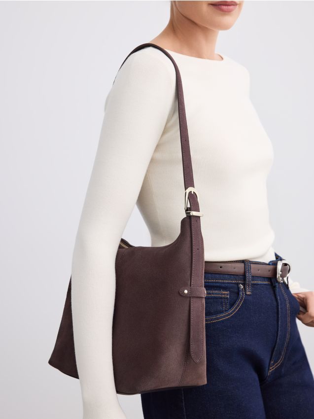 Mohito - LADIES` HANDBAG - tumepruun