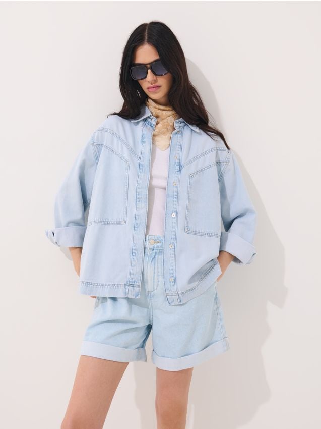 Cămașă din denim