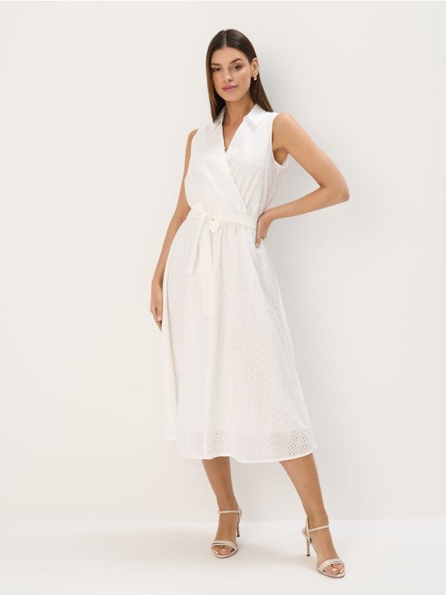 Rochie midi tip cămașă