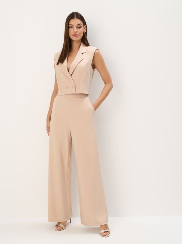 Pantaloni wide leg