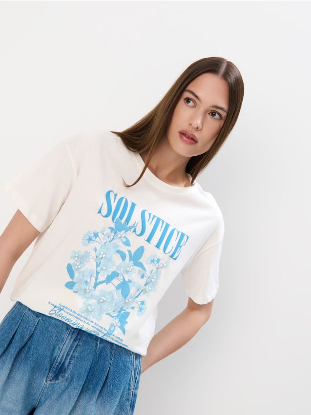 T-shirt cu imprimeu