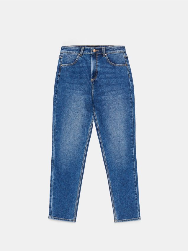 Mohito - Дънки тип mom - син