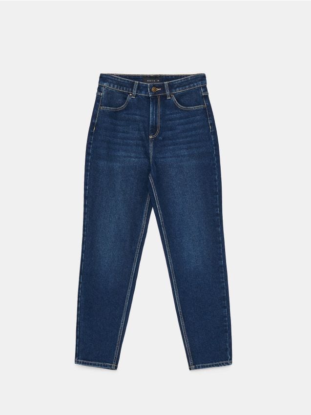 Mohito - Дънки тип mom - нави