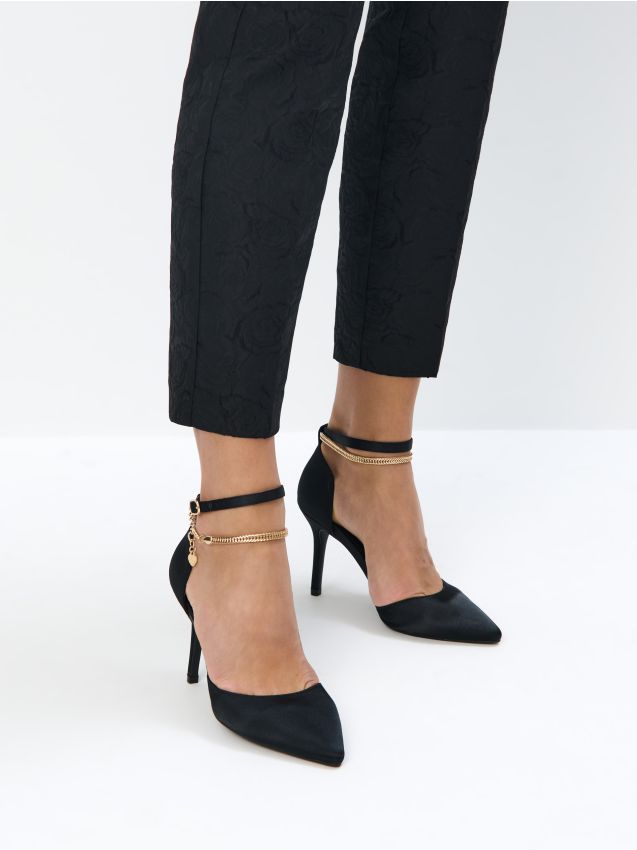 Ankle high heels online