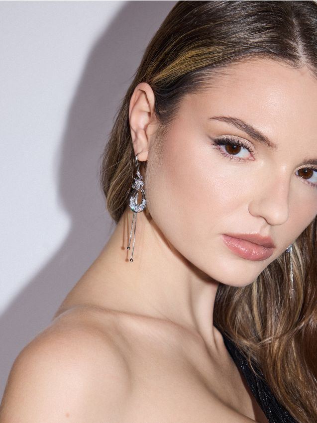 Mohito - Висящи обеци - сревърно