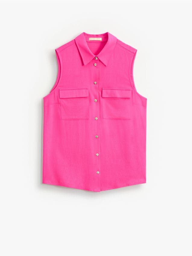 Mohito - LADIES` SHIRT - фуксия