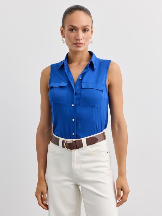 Mohito - LADIES` SHIRT - mornarsko plava
