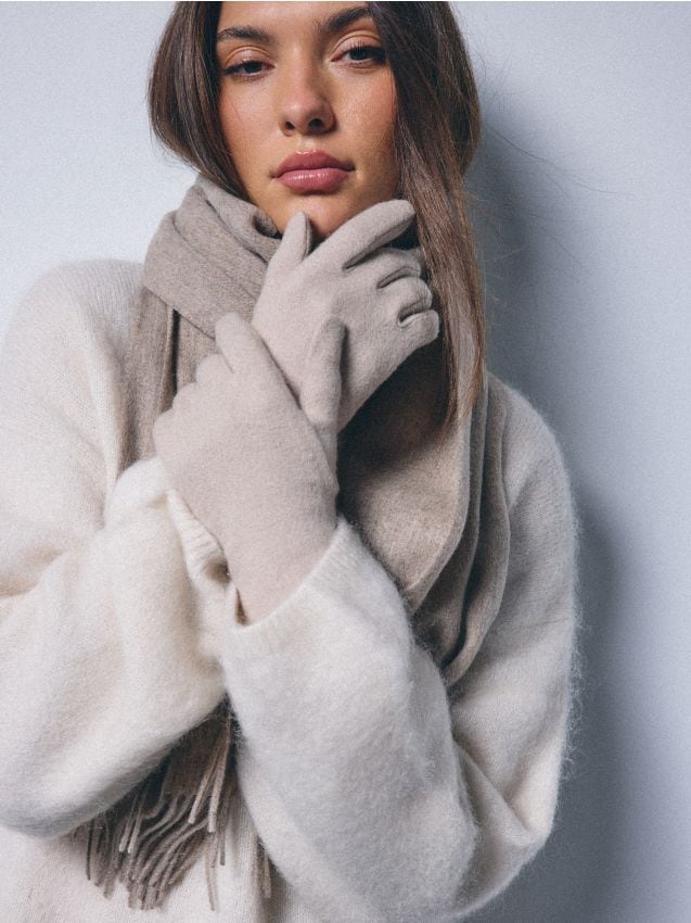 Mănuși cu adaos de lână