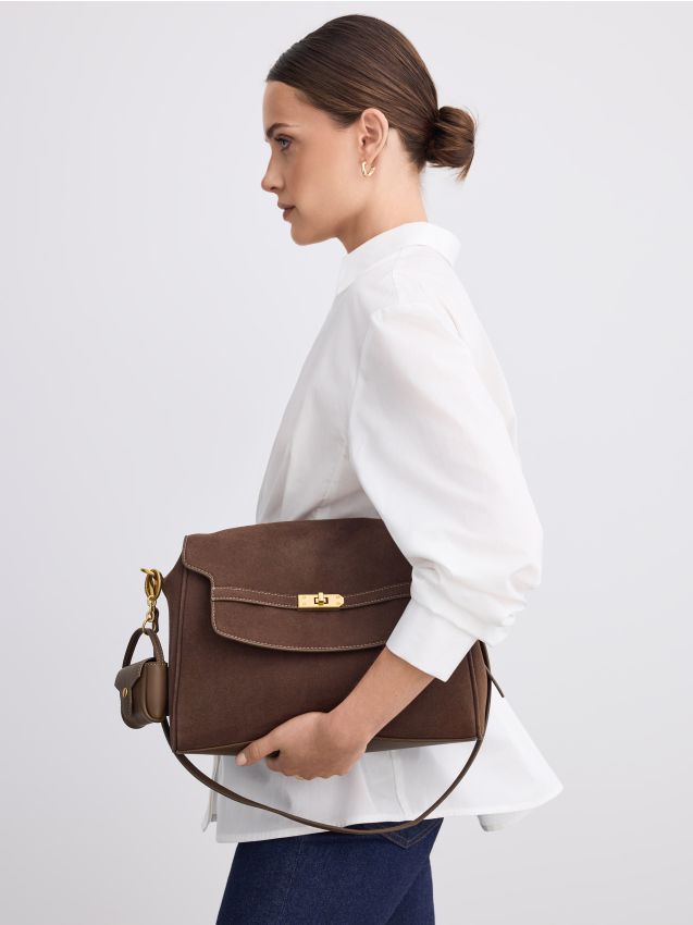 Mohito - LADIES` BAG & PENDANT - тъмно кафяво