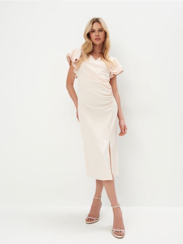 Eleganta midi kleita