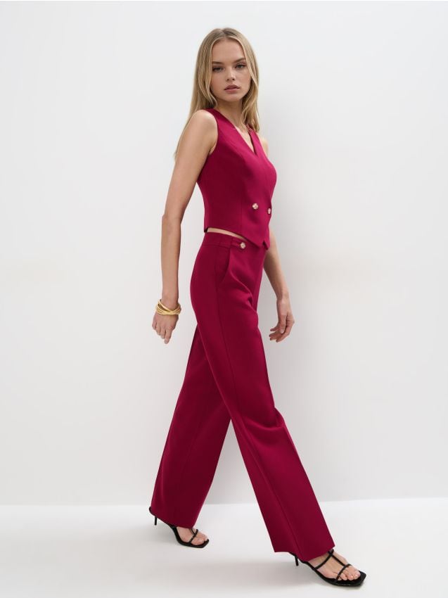 Pantaloni wide leg