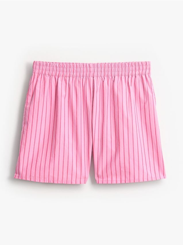 Mohito - Pantaloni scurți din bumbac - Roz