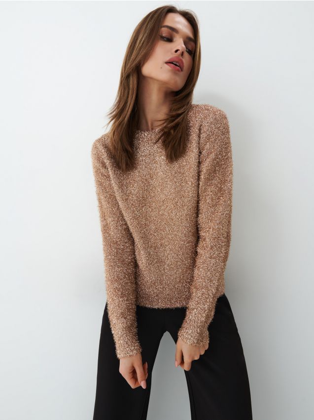 Rot L Zara Pullover Rabatt 50 % DAMEN Pullovers & Sweatshirts Pullover Chenille 