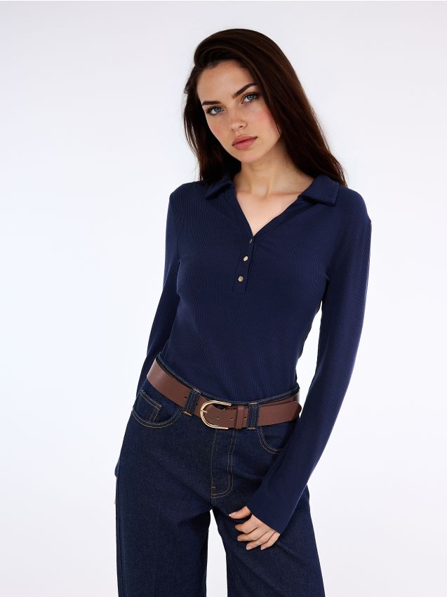 Bluză cu mânecă lungă