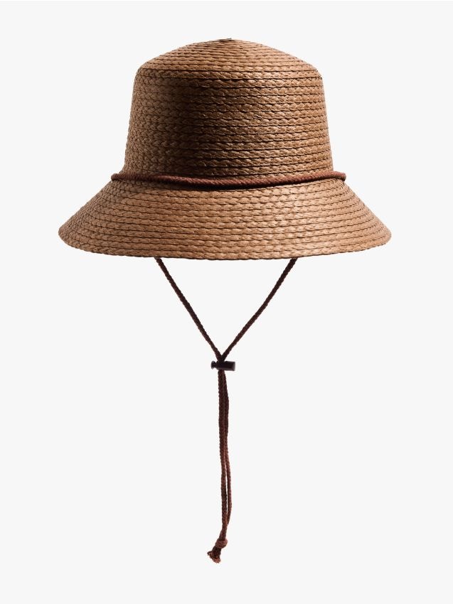 Mohito - Сламена шапка - тъмно кафяво