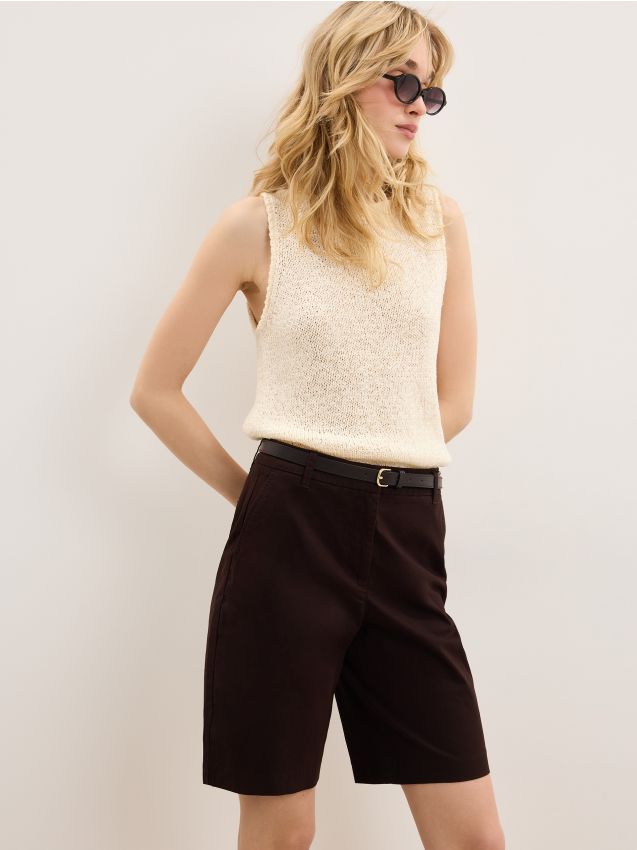 Mohito - Бермуди - тъмно кафяво