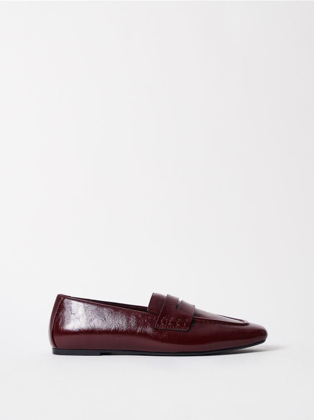 Kožené mokasíny - MOHITO