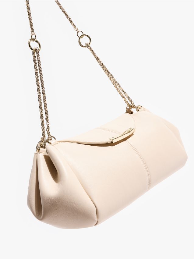 Mohito - Дамска чанта с верижка - бежово