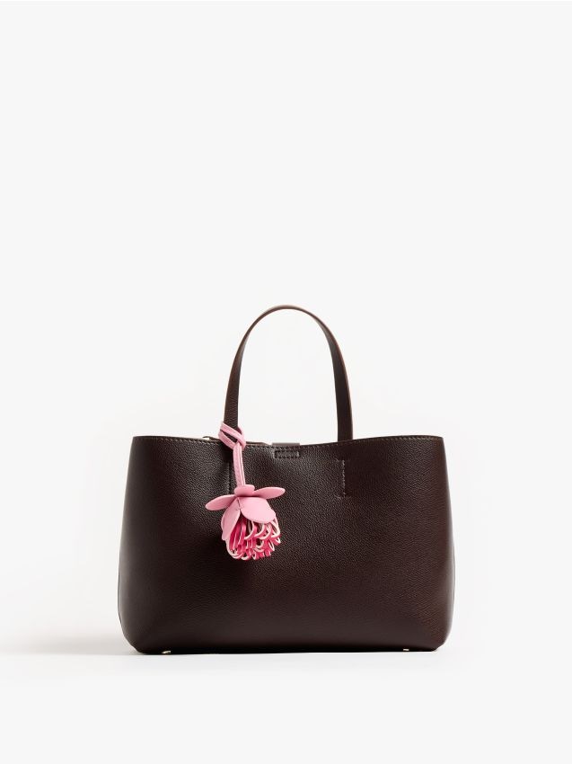 Mohito - Дамска чанта с ключодържател - тъмно кафяво