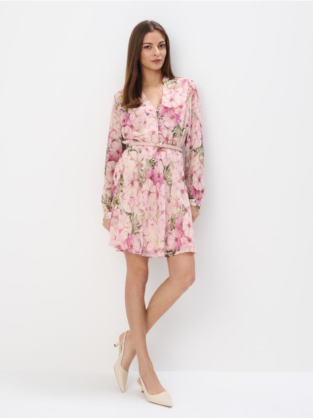 Rochie mini cu curea