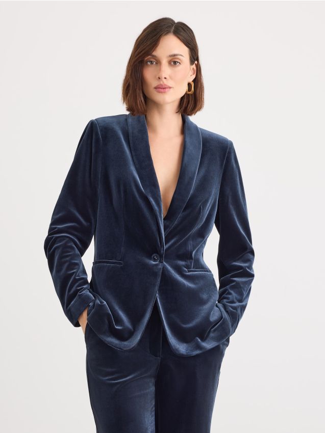Mohito - Veluurist pintsak - navy