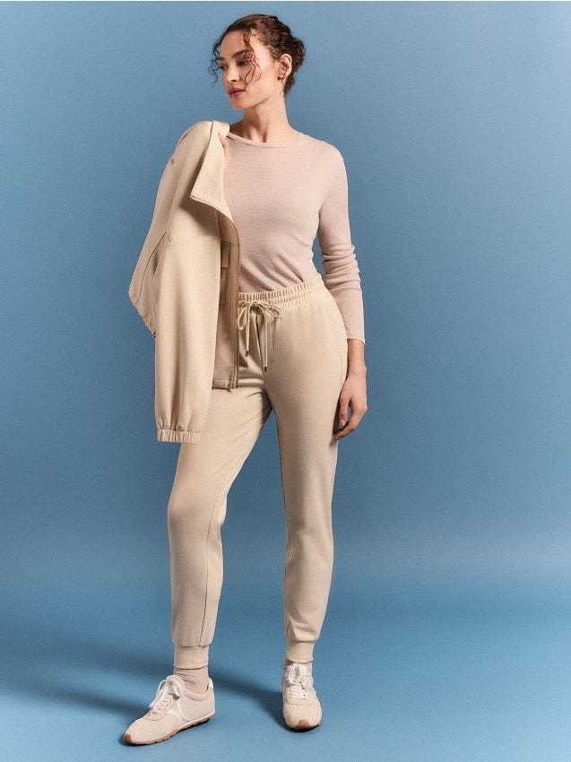 Pantaloni de trening din vâscoză