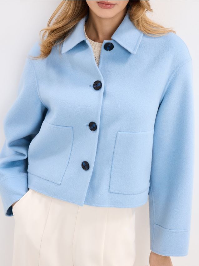 Mohito - Jacke mit Wollanteil - Blau