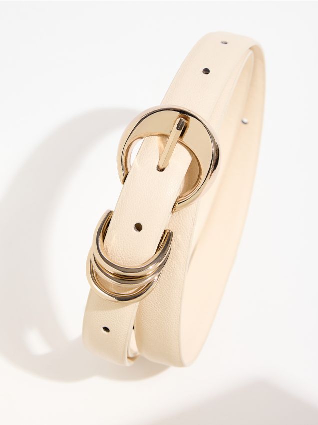 Mohito - Колан с катарама - бежово