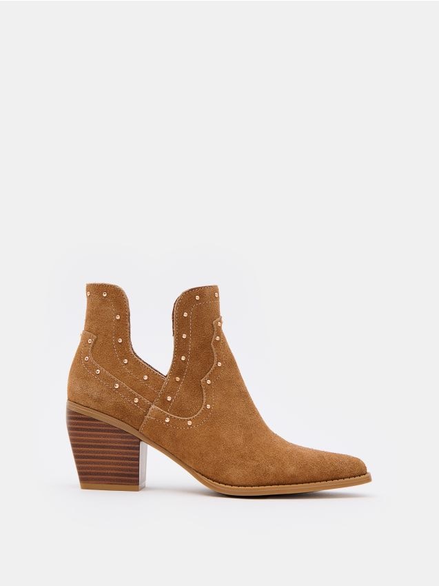 Botine din piele