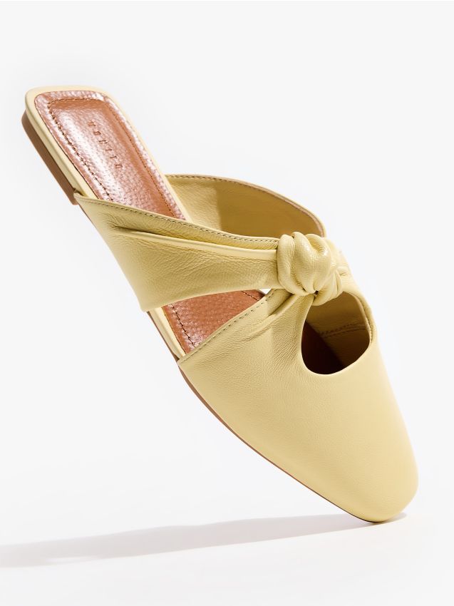 Mohito - Чехли тип mules - жълто