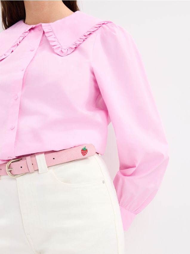 Mohito - Кожен колан - розово