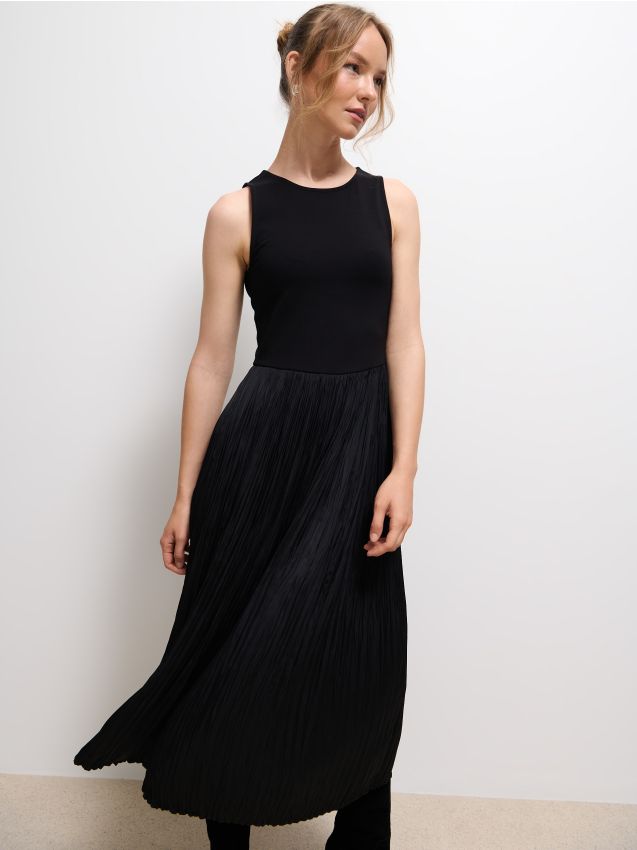 Rochie maxi neagră